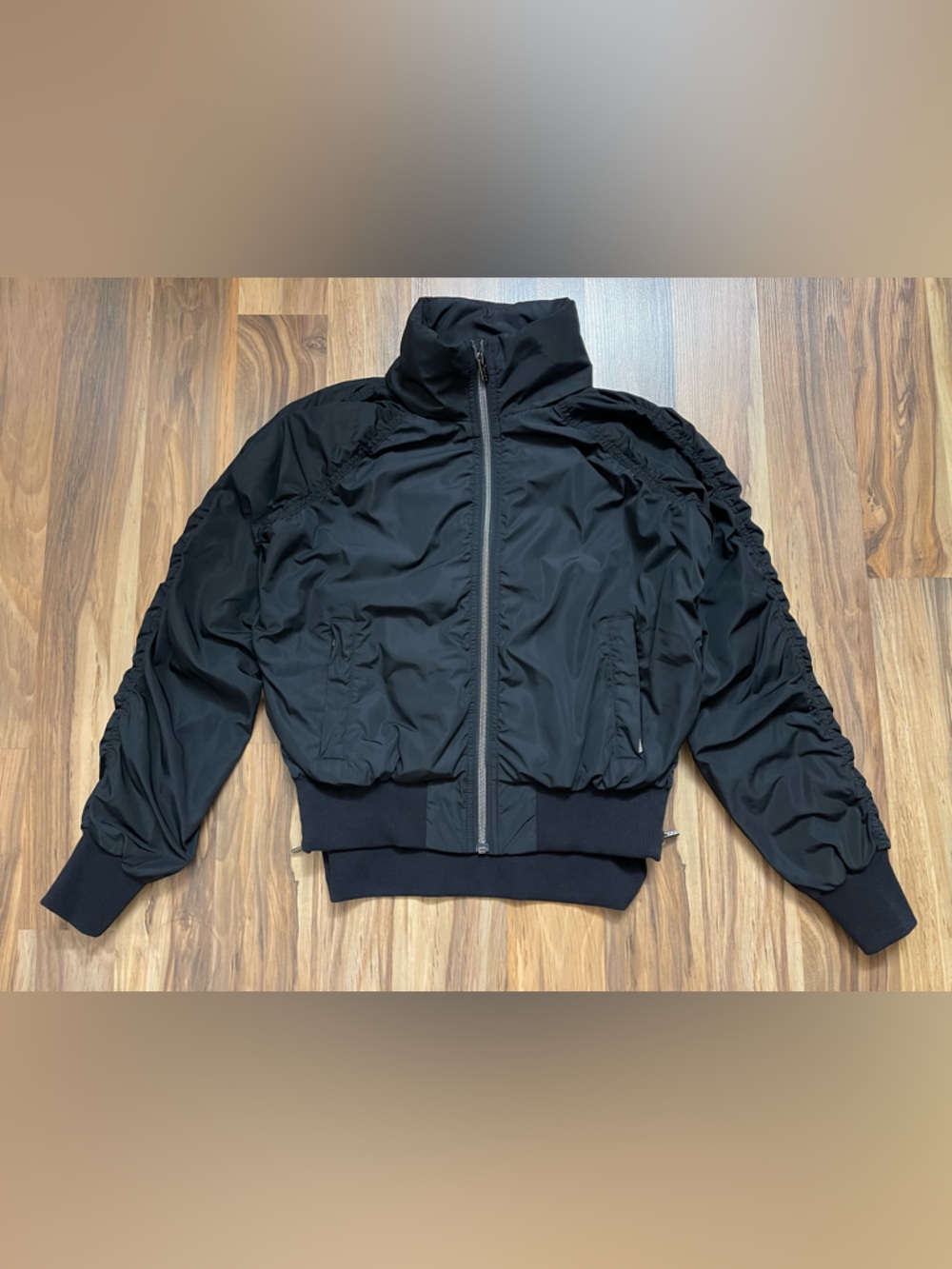 Athleta Black Jetset Bomber - Picture 5 of 15